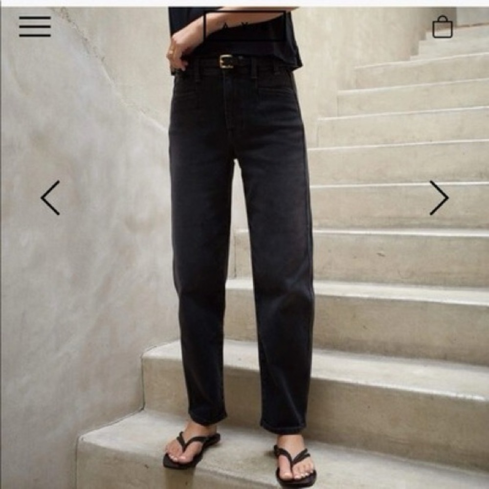 AYR The Beat Jeans in Uni, Size 24